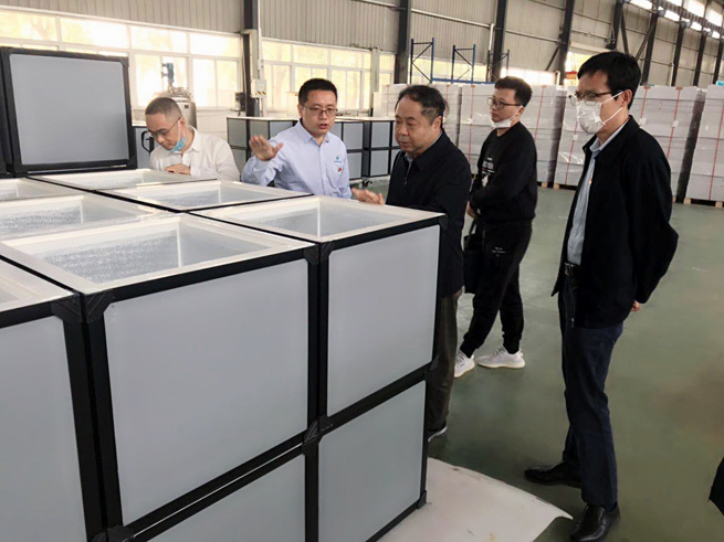 international trade conducted a survey on fujian saite cold chain