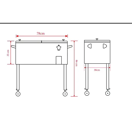 Vacuum Cooler Box SPV RPC 75L