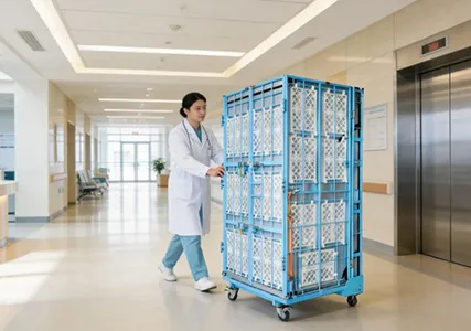 45°C Outside, 40 Hours On Temps: How The SuperCooler Medical Insulated Roll Cage Protects The Vaccine “Lifeline”