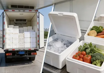 Fresh-food cold-chain losses too high? SuperCooler foldable soft cooler holds -18°C for 24 hours and tackles the last-mile freshness and cost problem