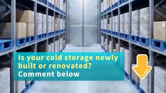 How much more cargo can a cold storage facility hold on the same footprint?
