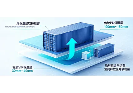 Can Insulation Drop from 150mm to 30mm and Still Be More Efficient? SuperCooler Lightweight VIP Panels Make Every Cubic Meter of Your Reefer Container More Valuable